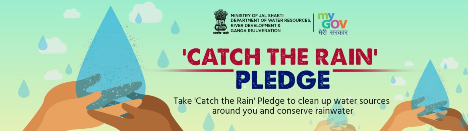 Catch The Rain - Water Pledge